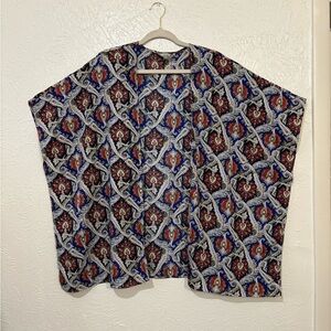 Paisley Kimono Cardigan